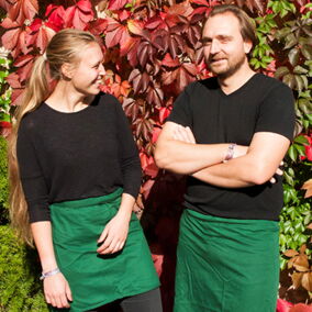 Marisa Endrejat und Felix Lehmann von Elb-Ferment