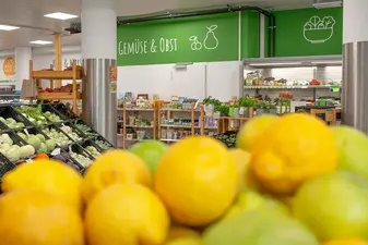 Bio-Gemüse und Obst im VG Biomarkt Dresden-Neustadt