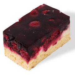 Himbeerkuchen von der Biokonditorei und -Bäckerei Bucheckchen