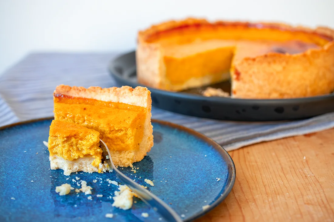 Pumpkin Pie - Kürbiskuchen