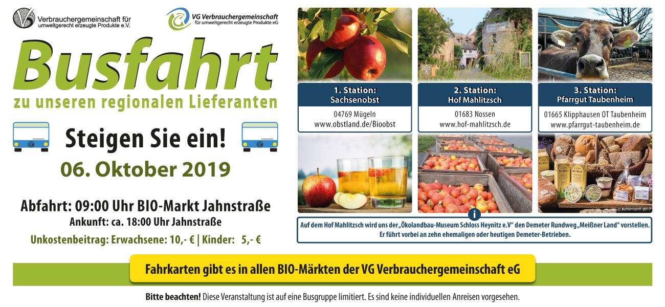 Busfahrt InfoBanner