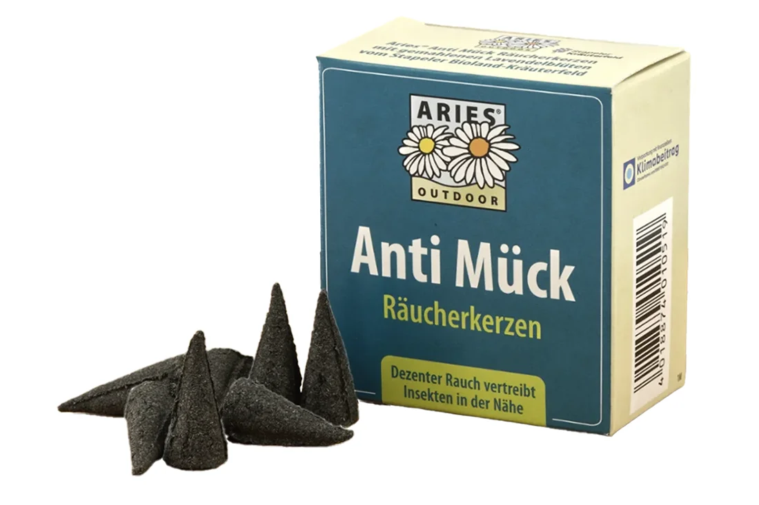 Anti-Mück Räucherkerzen von Aries