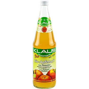 Bio-Apfelsaft von KLAUS Fruchtsäfte