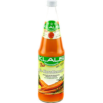 Bio-Möhrensaft von KLAUS Fruchtsäfte