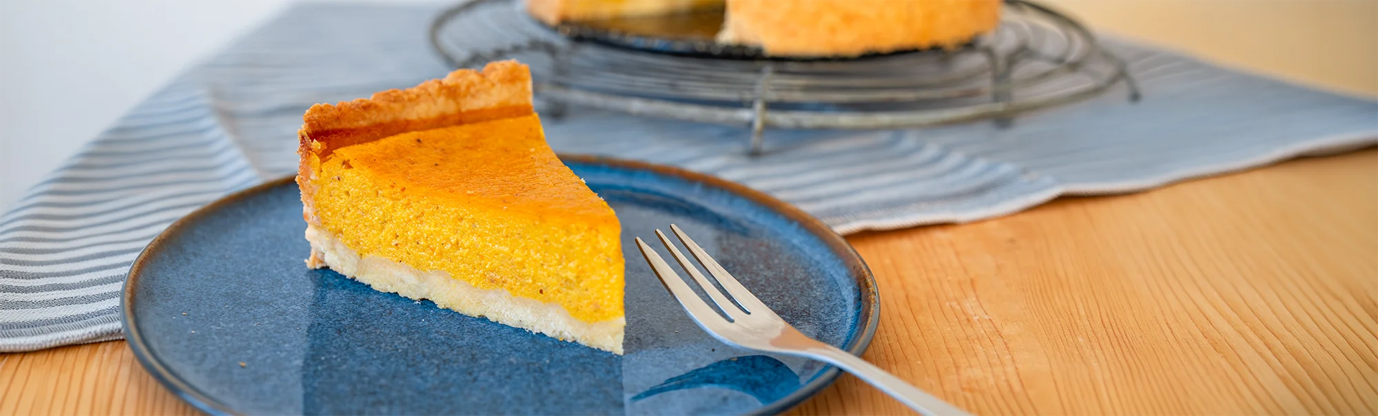 Pumpkin Pie amerikanischer Kürbiskuchen